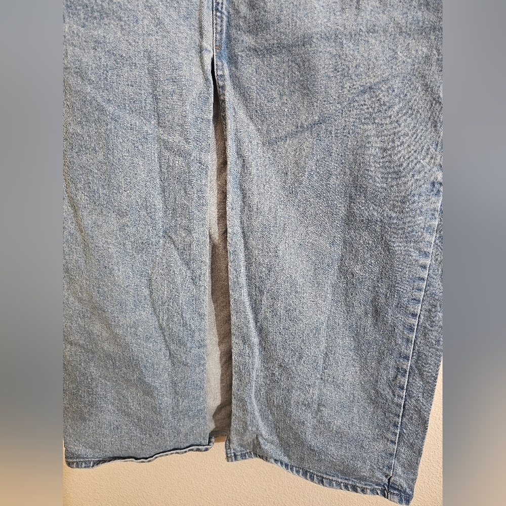 Universal Thread Blue Denim Midi Skirt - Picture 3 of 5